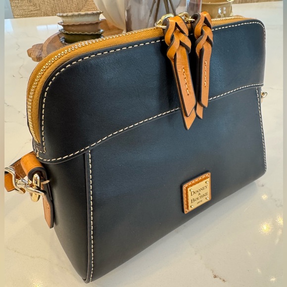 Dooney & Bourke Cameron Crossbody in Midnight Blue Leather - Picture 4 of 17